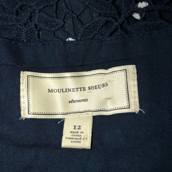 MOULINETTE  SOUERS Anthropologie Melora Cotton Sleeveless Midi Dress - Picture 12 of 13